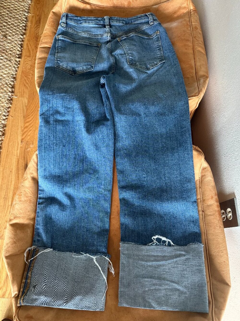 Pilcro Anthropologie The Scotie Cuffed High Rised Jeans 28 - Picture 14 of 14